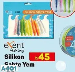 EXENT FİSHİNG SİLİKON SAHTE YEM 10'LU